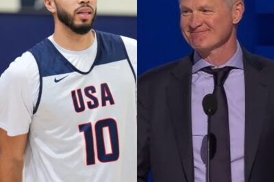 Steve Kerr Explains How Jayson Tatum Maturely Handled The Olympics Controversy, But Fans Aren’t Buying Any Of It