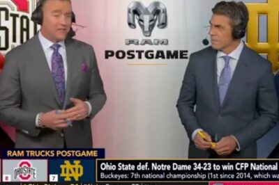 Herbstreit couldn’t hold in his emotions After Ohio State’s National Championship Win (VIDEO)