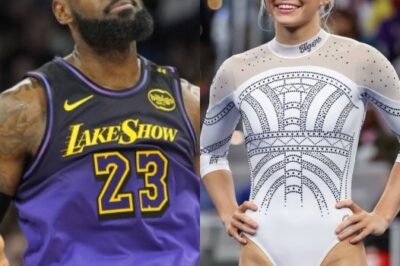 Olivia Dunne Pulls LeBron James Into Her Gymnastic Routine, Leaving Fans Speculating About A Secret MESSAGE To The King
