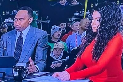 PHOTOS: Molly Qerim Sent The Internet Into A Frenzy After Showing Up On ‘First Take’ Wearing Her Short Red Dress