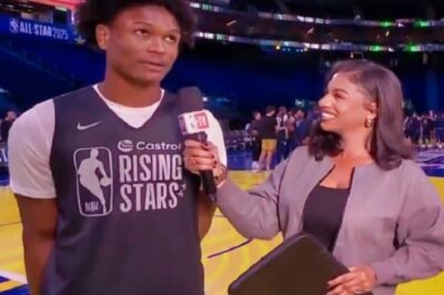 VIDEO: Ausar & Amen Thompson Hilariously Confuse Taylor Rooks During NBA All-Star Weekend Interview