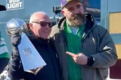 “Jason Kelce Is A Legend Here And Can Do Whatever He Wants!!” Social Media Is Angry That Jason Kelce Is At The Eagles Super Bowl Parade After Some Of His Recent Comments (VIDEO)
