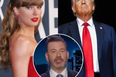VIDEO: Jimmy Kimmel Defends Taylor Swift From “Jealous” President Donald Trump