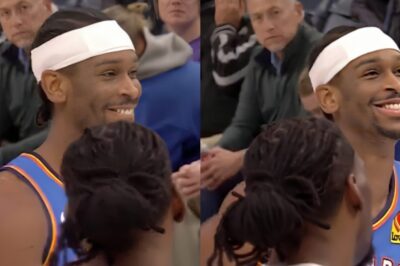 VIDEO: Cameras Caught Shai Gilgeous-Alexander’s Interesting Reaction To Crowd Chanting “Free Throw Merchant” During Wolves-Thunder Game