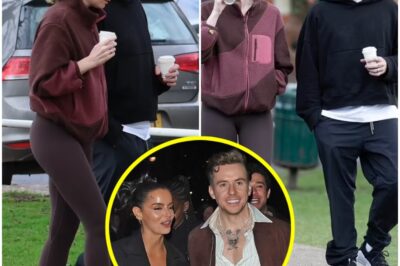 EXCLUSIVE: Everyone spots BIZARRE detail as Danny Jones and wife Georgia Horsley make FIRST appearance since McFly star’s ‘DRUNK K!SS’ with Maura Higgins