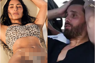 KIM KARDASHIAN STUNS FANS WITH BOLD POSE – SCOTT DISICK CAN’T LOOK AWAY! Her daring bikini snap has social media buzzing, but Scott’s reaction is what really caught everyone’s attention!