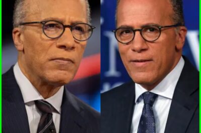TV SHOCKER! Lester Holt suddenly announces EXIT from NBC Nightly News—but the REAL REASON behind his decision will leave you STUNNED! Is there a SECRET PLOT at play?
