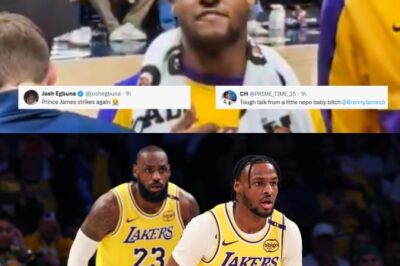 The Entire Internet Is Going Crazy After Bronny James Silences Heckler With A Cold-Blooded Three-Word Clapback