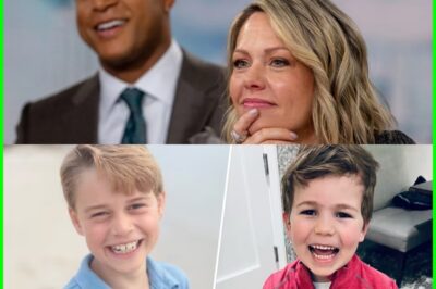Dylan Dreyer SH0CKED as son Calvin looks like a CLONE of Prince George-What’s going on here?