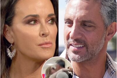 RHOBH’s Mauricio Umansky makes out with a brunette as estranged wife Kyle Richards’ famous friends spot him at an LA hotel.