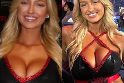 ALL EYES ON HER! Ring Card Girl Sydney Thomas STUNS in Daring Leather Skirt While Celebrating St. Patrick’s Day in Dublin.k