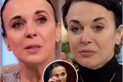 Amanda Abbington, with tears in her eyes, remains defiant—she has no regrets about what unfolded.