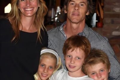 -Julia Roberts is married to Daniel Moder, a cinematographer. The couple met while working together on the set of the 2000 film The Mexican, where Moder was the cameraman. They began dating soon after and got married on July 4, 2002, in an intimate ceremony at her New Mexico ranch. They have three children: twins Phinnaeus and Hazel, born in 2004, and their younger son, Henry, born in 2007… -Even with Roberts’ high-profile career, she and Moder have managed to keep their private life largely out of the spotlight. Moder, who works in the film industry, prefers to stay behind the scenes, focusing on his work rather than public attention. Their enduring relationship is often seen as one of the most stable and low-key in Hollywood, a rare example of a famous couple successfully maintaining a private and grounded family life. (check in first comment👇)