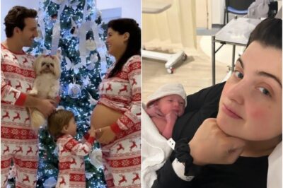 ON CLOUD NINE  Storm Huntley gives birth to SECOND child and reveals ADORABLE name