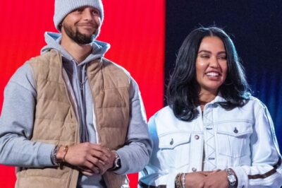 VIDEO: Ayesha Curry Stole The Show Rocking ‘Uncomfortable’ Skintight Red Pants For The NBA Game