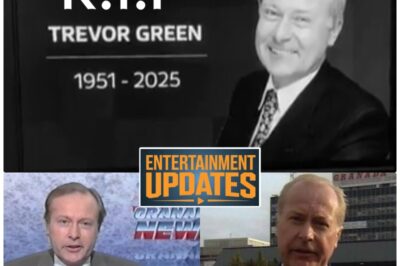 COULDN’T BE SADDER – The Candle on the Birthday Cake… NEVER BLOWN – Farewell to UK TV icon Trevor Green, 74 – His FINAL WORDS of Guidance to wife Joanna move audiences to Tears!