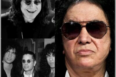 A 50-Year Brotherhood: Gene Simmons, Kiss Frontman, Gets Emotional on BBC Breakfast – Shares Warm Memories and Ozzy’s Secret NICKNAME Known Only between Them.