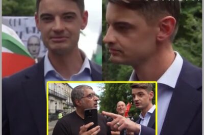 🔥 BREAKING HOT – VIDEO captures GB News reporter Ben Leo being HUR|_ED VI|_E INSU|_TS by angry crowd on the streets of London.