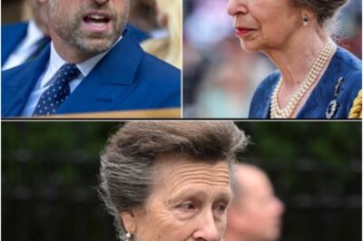 Palace in turmoil as Princess Anne’s blunt words leave Prince William stunned — even Catherine couldn’t step in to save the moment