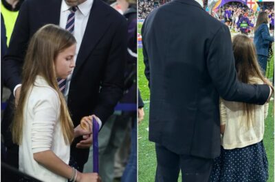 William’s Sweet Gesture For Charlotte While Meeting King Felipe’s Daughters Melts Hearts At Women’s Euro Final 🥹 Fans Can’t Stop Talking About It