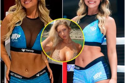 “Good heavens!” — Ring girl Sydney Thomas sends pulses racing in sizzling bikini as fans fall for viral star all over again .K