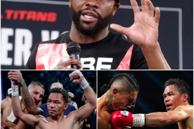 STUNNED: Floyd Mayweather “Couldn’t Believe His Eyes” after witnessing Manny Pacquiao’s performance at the age of 46 — Then Uttered 7 WORDS That IGNITED Rematch Frenzy! Fans Beg: “Make It Happen!”.k