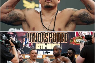 CHAOS ERUPTS! Usyk and Dubois in EXPLOSIVE DOUBLE BUST-UP Before Weigh-In – Glove FURY and Low-Blow WAR Ignite All-Out Camp Feud!.k