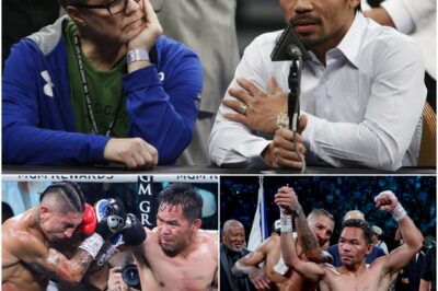 “HE PAID THE REF!” — Manny Pacquiao Drops EARTH-SHAKING Accusation, Claims Barrios Bought the Fight with CASH Bribe & Shows Shocking Evidence That’s Rocking the Boxing World! k