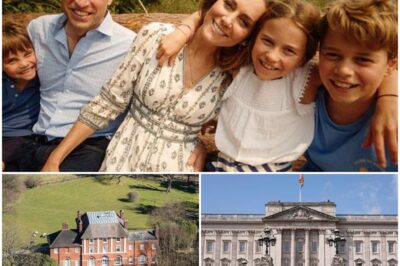 William and his family will live in Forest Lodge even when he is King, reveals REBECCA ENGLISH. So what will become of Buckingham Palace?