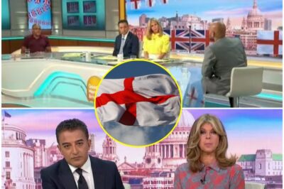 BREAKING GMB fury as star brands St George’s FLAG ‘WHITE SUPREMACY’ and says ‘change it’